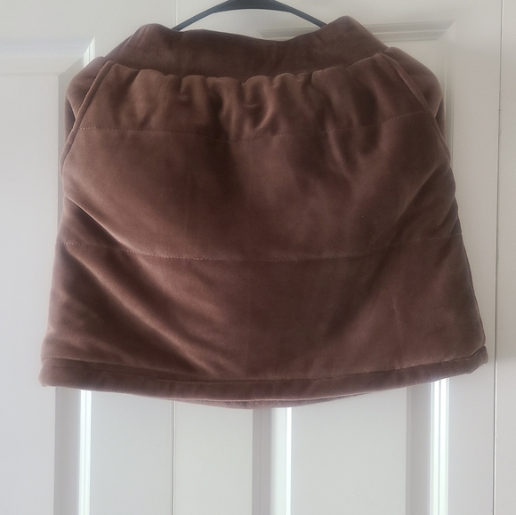 🤎NWT Fashion Nova Brown Velour Shirt Set with pockets! - Picture 4 of 10